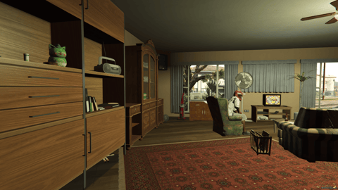 FIVEM Davis Gang Hideout | Multi-Level Apartment MLO | Interior & Exterior | Workshop & Armory | Custom Graffiti | Add-On | Optimized | Fivem Ready | High Quality — image 24