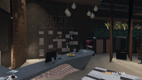 FIVEM Vice Car Dealer | Luxury Car Dealership MLO | Interior & Exterior | Modern Design | Showroom & Offices | Add-On | Optimized | Fivem Ready | High Quality — image 2