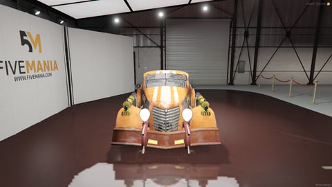 FIVEM Tmcrazy | Custom Post-Apocalyptic Hot Rod Add-On | Custom Parts | Rusty Textures | Working Lights | Optimized | Fivem Ready | High Quality, image 4