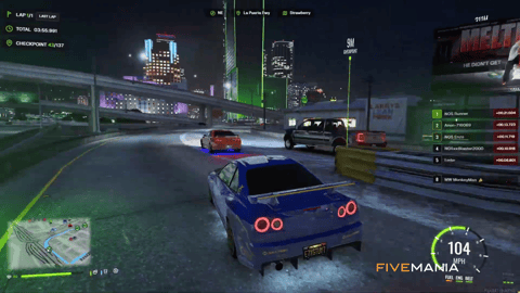 FIVEM Street Racing V2 | Advanced Racing System | Custom Tracks | Leaderboards | ELO Ranking | Profile Search | Add-On | Optimized | Fivem Ready | High Quality, image 32