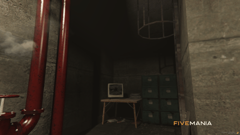 FIVEM Bridge Hideout | Secret Under-Bridge MLO Hideout | Interior & Exterior | Meeting Room | Office Space | Add-On | Optimized | Fivem Ready | High Quality — image 6