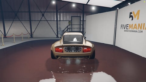 FIVEM Com1 | Realistic Sports Car [Unbadged] Add-On | Interior & Exterior | Working Lights | Tuning Parts | Optimized | Fivem Ready | High Quality, image 6