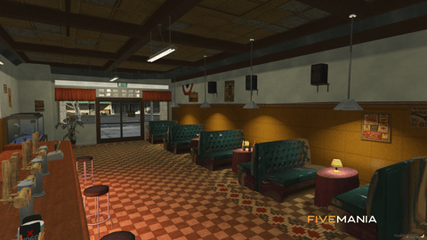 FIVEM Joe Bar Hideout | Unique Bar & Hideout MLO | Interior & Exterior | Multiple Levels | Custom Props | Add-On | Optimized | Fivem Ready | High Quality — image 7