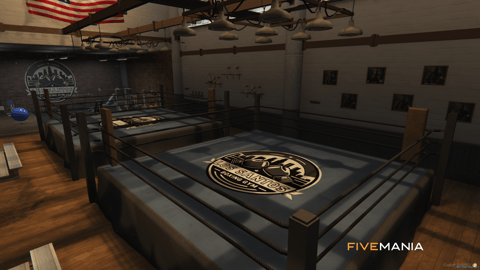 FIVEM Boxing Gym | Realistic Sports Facility MLO | Interior & Exterior | Training Area | Add-On | Optimized | Fivem Ready | High Quality — image 9