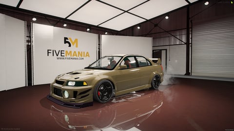 FIVEM Evo5 | Realistic Sports Car [Badged] Add-On | Optimized | Fivem Ready | High Quality — image 3