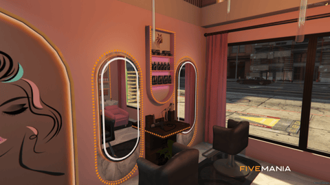 FIVEM Nail Shop | Modern Nail & Hair Salon MLO | Interior & Exterior | Spa Services | Hair Styling Stations | Add-On | Optimized | Fivem Ready | High Quality — image 17