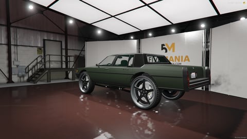 FIVEM Emp1 | Classic Donk Sedan [Unbadged] Add-On | Custom Wheels | Lifted Suspension | Optimized | Fivem Ready | High Quality, image 8