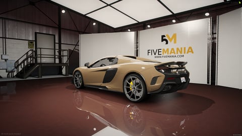FIVEM McLaren 675LT | Realistic Sports Car [Unbadged] Add-On | Custom Wheels | Detailed Interior | Optimized | Fivem Ready | High Quality — image 8