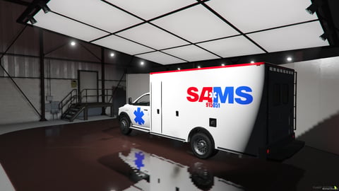 FIVEM Ram 4500 Ambulance | Realistic Emergency Vehicle [Unbadged] Add-On | Working Lights | Custom Liveries | Detailed Interior | Optimized | Fivem Ready | High Quality, image 8