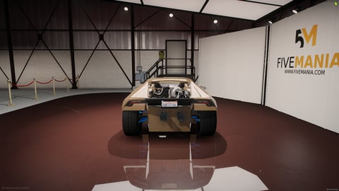 FIVEM 2jlam | Realistic Sports Car [Unbadged] Add-On | Custom Wheels | Exposed Engine | Optimized | Fivem Ready | High Quality — image 6