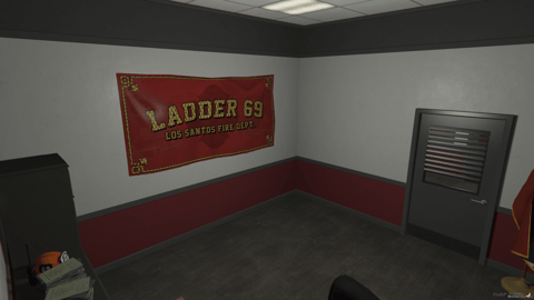 FIVEM Legion Fire Department | Detailed Fire Station MLO | Interior & Exterior | Fire Pole | Meeting Room | Offices | Add-On | Optimized | Fivem Ready | High Quality — image 12