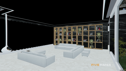FIVEM Vinewood Villa | Luxury Modern Estate | Pool & Basketball Court | Gym & Walk-In Closet | Interior & Exterior | Mansion MLO | Add-On | Optimized | Fivem Ready | High Quality — image 7