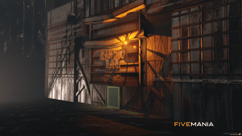 FIVEM Blackmarket Hideout | Multi-Purpose Criminal MLO | Drug Lab | Gambling Den | Bar Interior | Interior & Exterior | Add-On | Optimized | Fivem Ready | High Quality — image 15