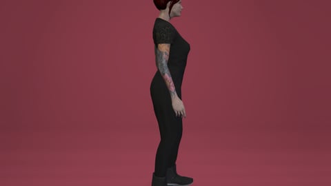 Mary | Female Ped | Multiple Outfits | Optimized & Fivem Ready [Add-On] — image 7