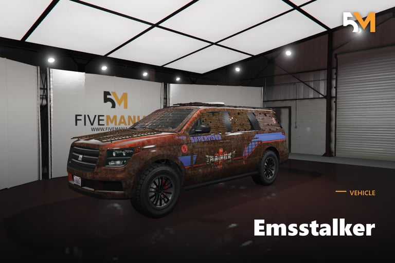 FIVEM Emsstalker, Custom Textures
