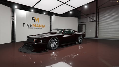 FIVEM Domgtt4 | Custom Muscle Car [Unbadged] Add-On | Working Lights | Custom Body Kit | High Performance | Add-On | Optimized | Fivem Ready | High Quality, image 3