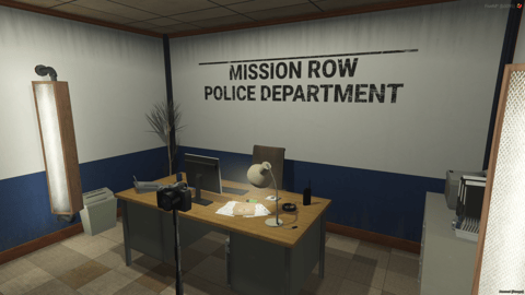 FIVEM Mrpd V2 | Enhanced Police Station MLO | Interior & Exterior | Offices & Interrogation Rooms | Optimized | Add-On | Fivem Ready | High Quality — image 42