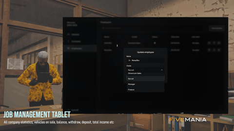 FIVEM Used Car Business | Comprehensive Dealership Script | Vehicle Sales & Contracts | Test Drives | Inspection | Add-On | Optimized | Fivem Ready | High Quality, image 7