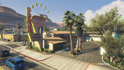 FIVEM Las Venturas Full Package | Massive City & Map Expansion | New Buildings | Interiors | Custom MLOs | Desert Environment | Add-On | Optimized | Fivem Ready | High Quality — image 42