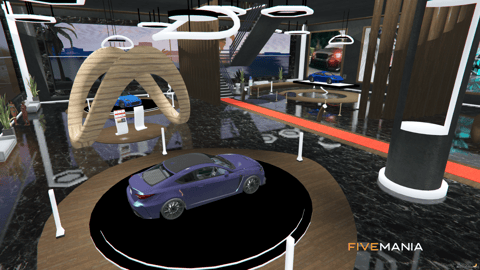 FIVEM Ocean Dealership | Luxury Car Dealership MLO | Interior & Exterior | Showrooms & Offices | Modern Design | Add-On | Optimized | Fivem Ready | High Quality — image 6
