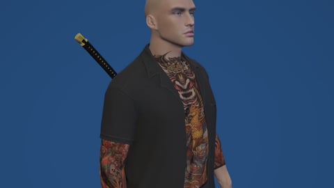 Nike | Male Ped | Multiple Outfits | Optimized & Fivem Ready [Add-On] — image 3