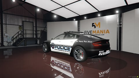 FIVEM Lspdraiden | Lore-Friendly Emergency Vehicle Add-On | Working Emergency Lights | Custom Livery | Optimized | Fivem Ready | High Quality — image 8