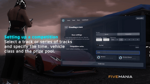 FIVEM Racing Script | Comprehensive Race System | Custom UI | Race Creation | Leaderboards | Rewards | Add-On | Optimized | Fivem Ready | High Quality, image 24
