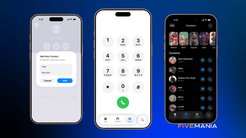 FIVEM Phone Script | Advanced Mobile Phone System | Modern UI | Contacts & Calls | Invoicing App | Dating App | Banking App | Add-On | Optimized | Fivem Ready | High Quality, image 13