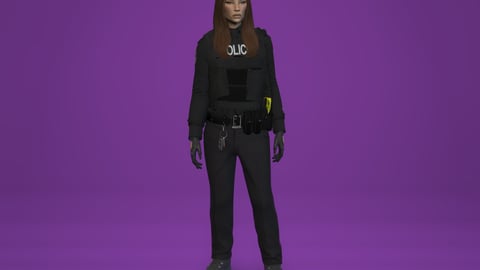 Jennifer | Female Ped | Multiple Outfits | Optimized & Fivem Ready [Add-On] — image 6
