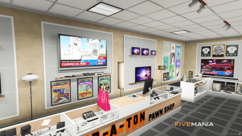FIVEM Used A Ton Pawnshop | Detailed Business MLO | Interior & Exterior | Multiple Retail Areas | Add-On | Optimized | Fivem Ready | High Quality — image 7