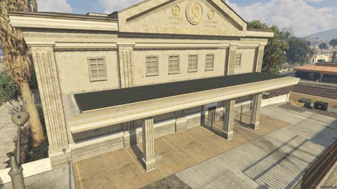 FIVEM Sandy Bank | Custom Bank MLO | Interior & Exterior | Offices | Security Room | Add-On | Optimized | Fivem Ready | High Quality — image 2