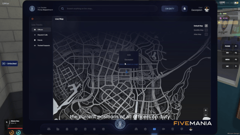 FIVEM Police MDT and Dispatch System | Comprehensive Law Enforcement Tool | Live Map, Dispatch Calls, Citizen & Case Management, Department Overview | Add-On | Optimized | Fivem Ready | High Quality, image 40