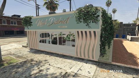 FIVEM Nail Shop | Modern Beauty Salon MLO | Interior & Exterior | Custom Props | Add-On | Optimized | Fivem Ready | High Quality — image 2
