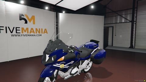 FIVEM Hpbike1 | Realistic Highway Patrol Motorcycle Add-On | Working Lights | Sirens | Storage | Optimized | Add-On | Optimized | Fivem Ready | High Quality — image 3