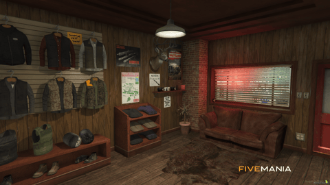 FIVEM Ammunation Reworked V3 | Custom Weapon & Clothing Shop MLO | Interior & Exterior | Modern Design | Optimized | Add-On | Fivem Ready | High Quality — image 4