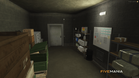 FIVEM Ballas Stash | Gang Hideout MLO | Gym & Bar | Storage Area | Lore-Friendly Mural | Add-On | Optimized | Fivem Ready | High Quality — image 19