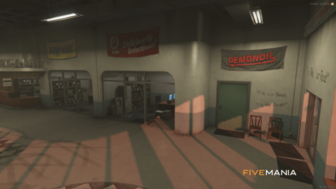 FIVEM Mosley Car Dealership | Full-Service Auto Dealership MLO | Interior & Exterior | Reception & Garage | Office Space | Add-On | Optimized | Fivem Ready | High Quality — image 6
