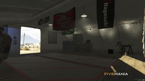 FIVEM Lostmc Sandy Shores Arc | Gang Hideout MLO | Interior & Exterior | Custom Props | Lost MC Themed | Add-On | Optimized | Fivem Ready | High Quality — image 19