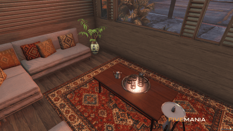FIVEM Vespucci Hookah Lounge | Modern Interior MLO | Interior & Exterior | Custom Props | Add-On | Optimized | Fivem Ready | High Quality — image 6