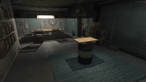 FIVEM Lost Club V2 | Lore-Friendly Biker Gang Clubhouse | Interior & Exterior | Bar & Lounge | Garage & Workshop | Add-On | Optimized | Fivem Ready | High Quality — image 12