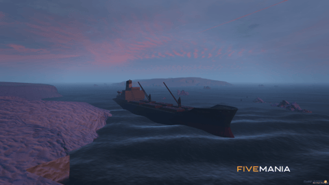 FIVEM Antartica | Arctic Research Base MLO | Custom Environment | Helipad | Structures & Props | Ship Included | Add-On | Optimized | Fivem Ready | High Quality — image 16