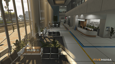 FIVEM Los Santos Medical Center | Modern Hospital MLO | Interior & Exterior | Multiple Rooms | Add-On | Optimized | Fivem Ready | High Quality — image 5