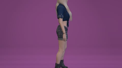 Michelle | Female Ped | Multiple Outfits | Optimized & Fivem Ready [Add-On] — image 7