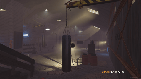 FIVEM Secret Mma Fightclub | Hidden MMA Fight Club MLO | Interior & Exterior | Training Area | Fight Ring | Add-On | Optimized | Fivem Ready | High Quality — image 11