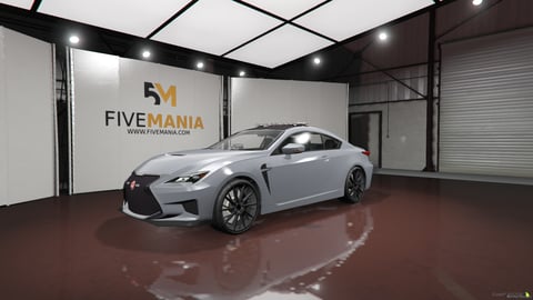 FIVEM Lexus RC F | Lore Friendly Sports Coupe | Interior & Exterior | Working Lights | Add-On | Optimized | Fivem Ready | High Quality, image 3