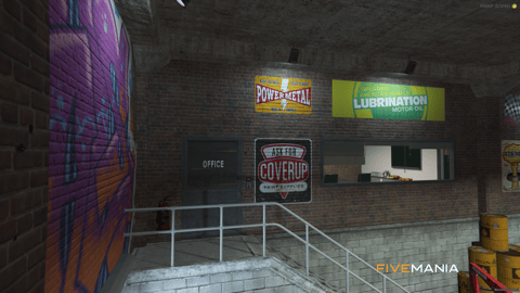 FIVEM Mosley Mechanic Shop | Custom Mechanic Shop MLO | Interior & Exterior | Add-On | Optimized | Fivem Ready | High Quality — image 16