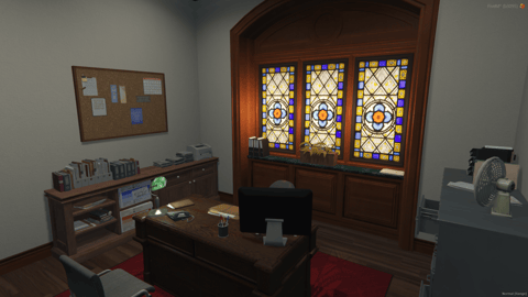FIVEM Townhall | Grand Civic Building MLO | Interior & Exterior | Offices | Meeting Room | Courtroom | Add-On | Optimized | Fivem Ready | High Quality — image 9