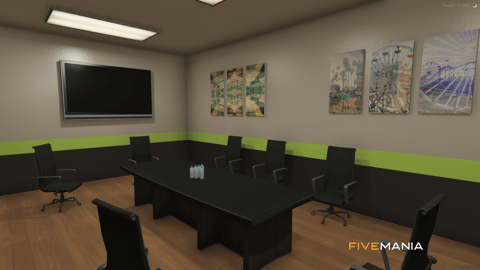 FIVEM Gruppe Sechs Headquarters | Lore-Friendly Corporate Headquarters MLO | Interior & Exterior | Multiple Offices | Meeting Rooms | Locker Rooms | Add-On | Optimized | Fivem Ready | High Quality — image 9