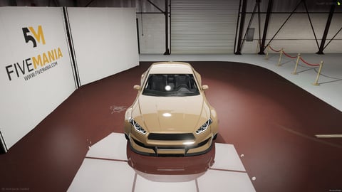 FIVEM Draftgpr | Realistic Sports Car [Unbadged] Add-On | Widebody Kit | Fivem Ready | High Quality — image 5