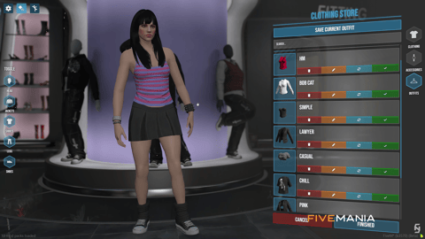 FIVEM Appearance Menu | Advanced Character Customization UI | Ped & Clothing Customization | Tattoo System | Optimized | Fivem Ready | High Quality, image 15